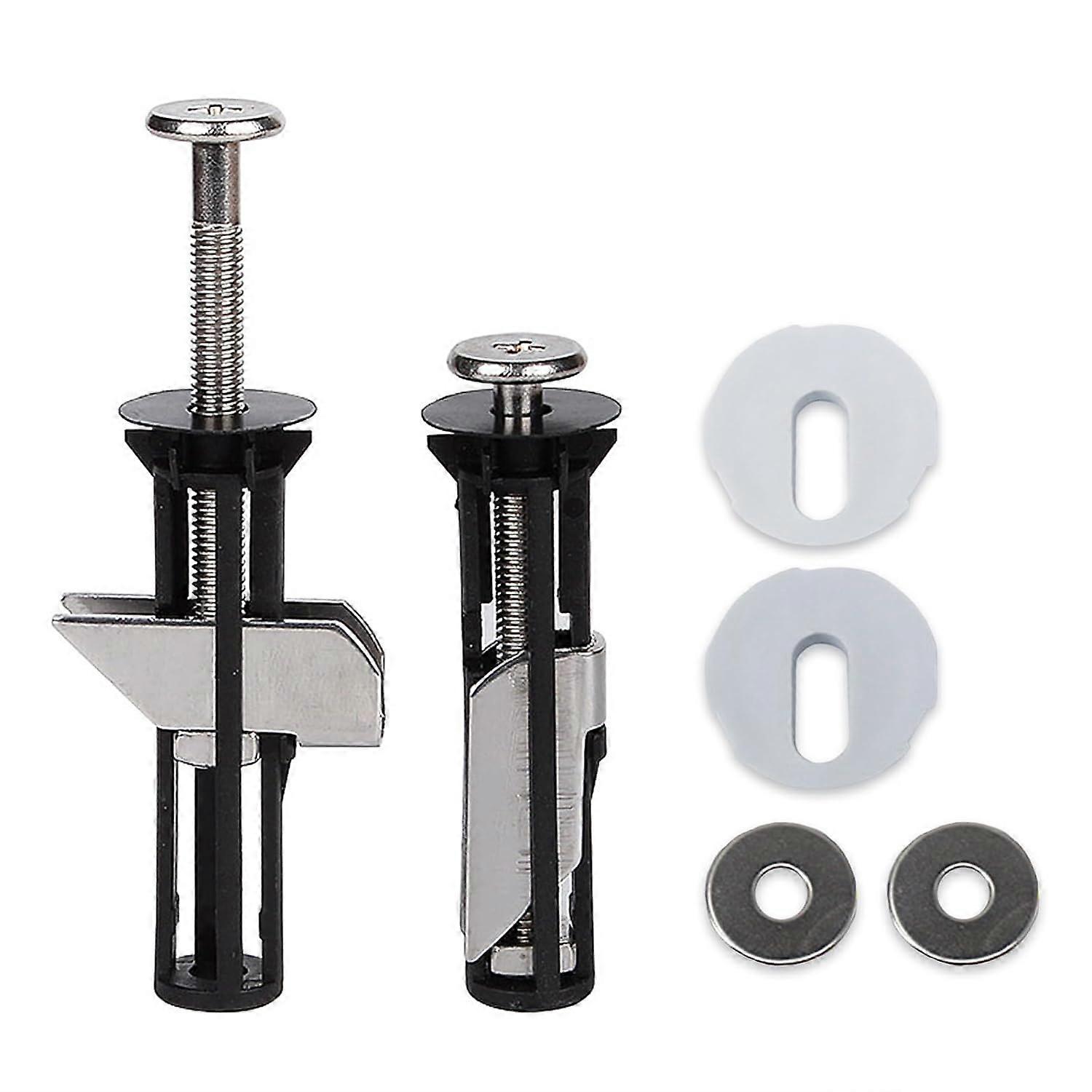 Uniwersalne i do deski sedesowej, mocowanie zawiasów z szybkozłączką, zestaw do wymiany deski sedesowej Łatwa instalacja, (2 sztuki, 5,5 * 1,2 cm)