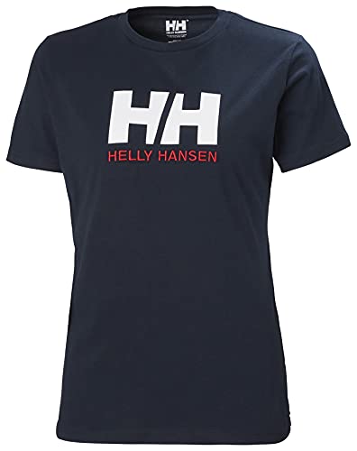 Helly Hansen Helly-Hansen Damska koszulka z logo Hh z krótkim rękawem, 598 Navy, S 34112