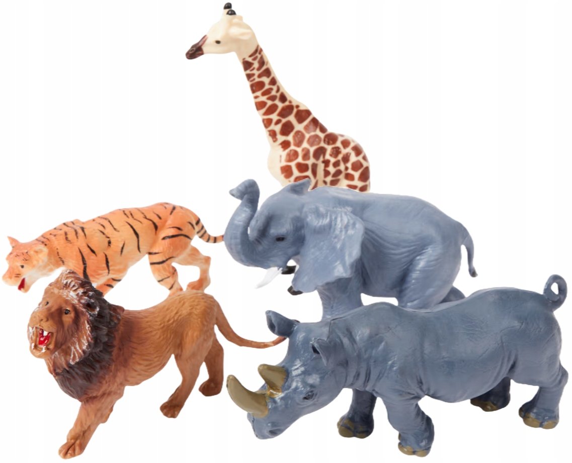 Zestaw zwierząt 5 sztuk WILDAnimals