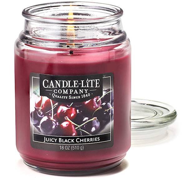 ŚWIECZKA zapachowa z wosku roślinnego WIŚNIOWA