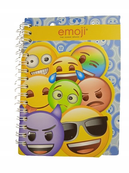 Notes Emoji podwójny A6 15x11 cm 80 kartek CE