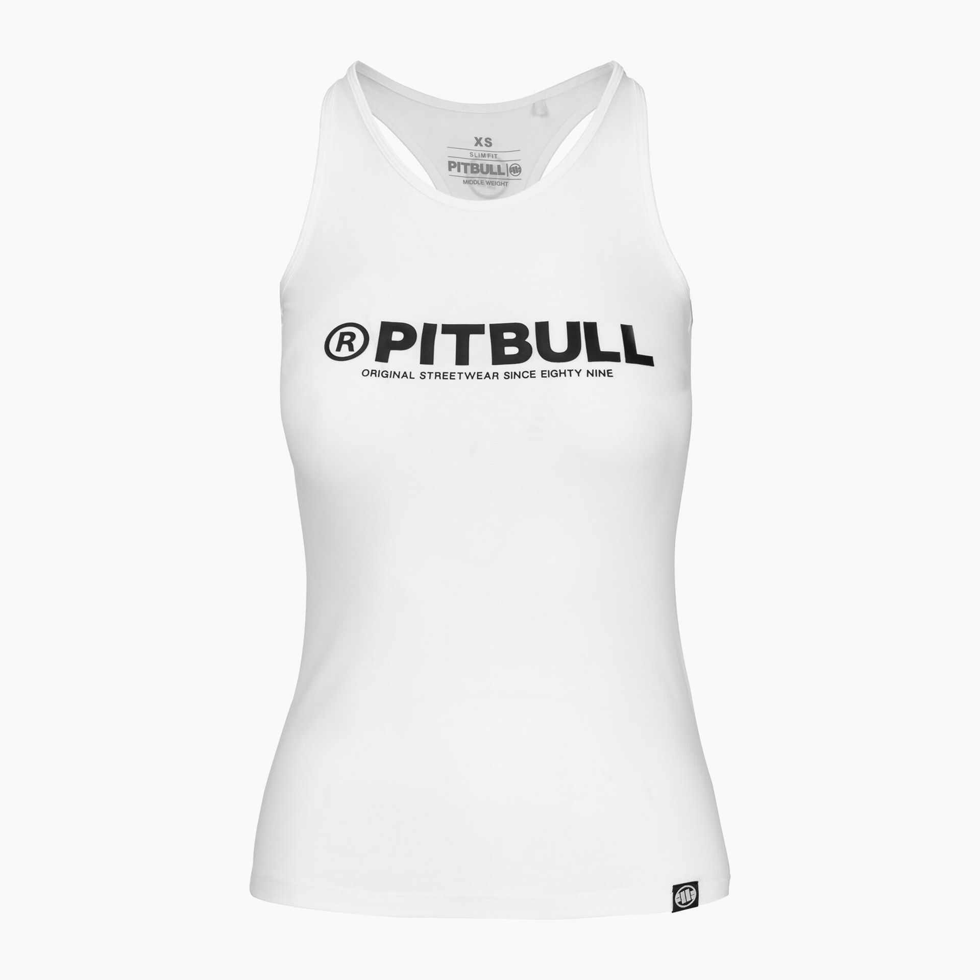 Tank Top damski PITBULL Middle Weight 190 Spandex Pitbull R '25 - Biały  S (34)