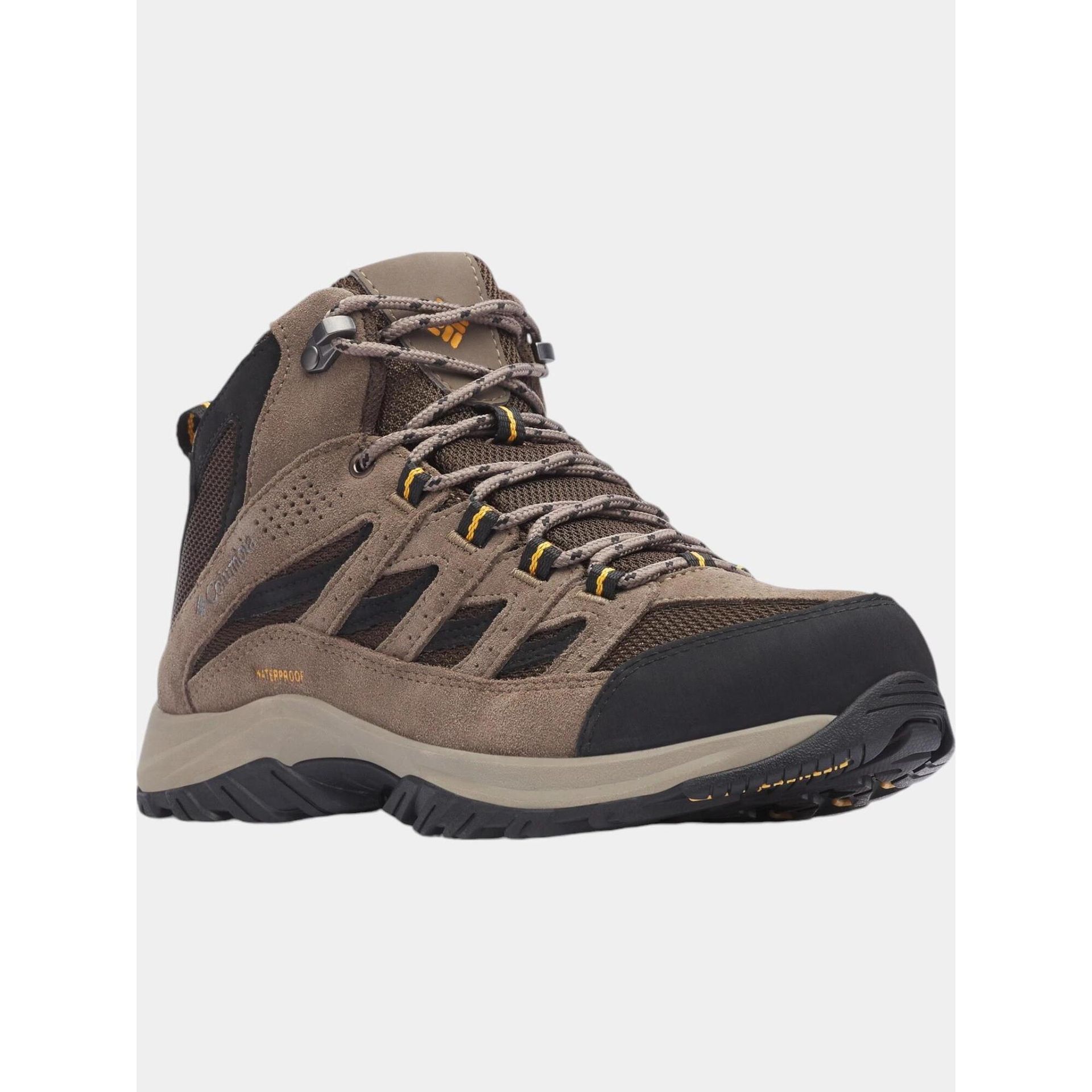 Buty trekkingowe męskie Columbia Crestwood Mid Waterproof 2100641231 43 (10US) Brązowe (195981558739)