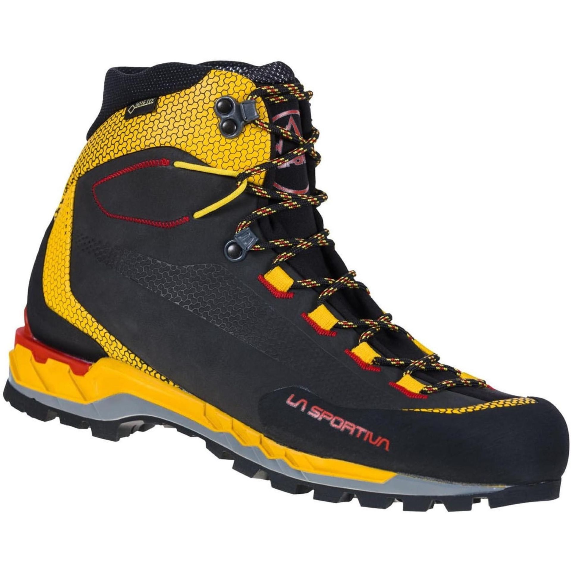 La Sportiva Trango Tech Leather GTX Buty Mężczyźni, black/yellow EU 46 2021 Buty górskie 21S999100-46