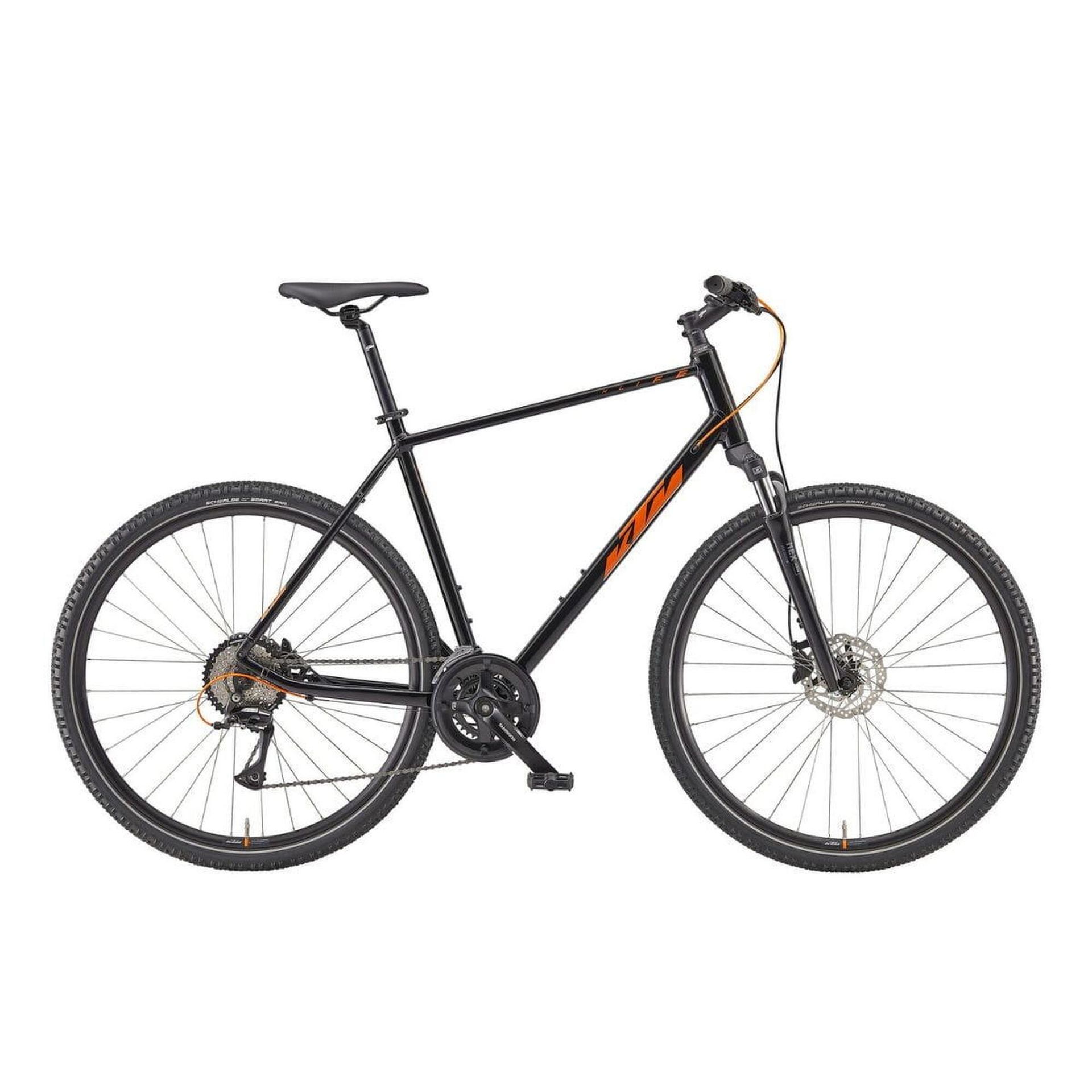 ROWER KTM X-LIFE TRACK H 51CM BLACK ORANGE 2023