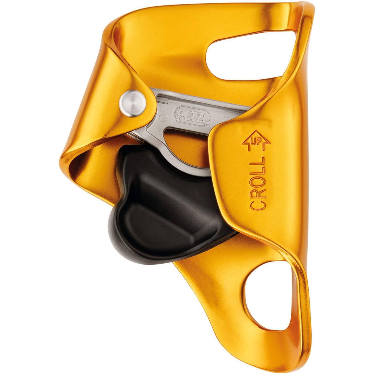 Przyrząd zaciskowy Petzl CROLL L B016BAA00 yellow - ONESIZE