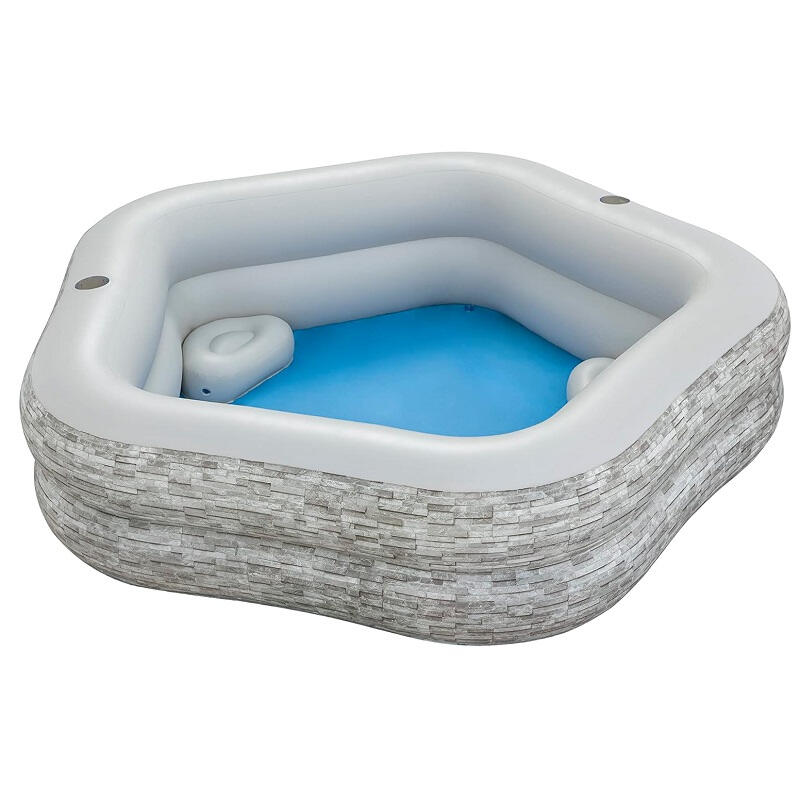 Basenik 213x206x53cm Z Siedziskami BESTWAY