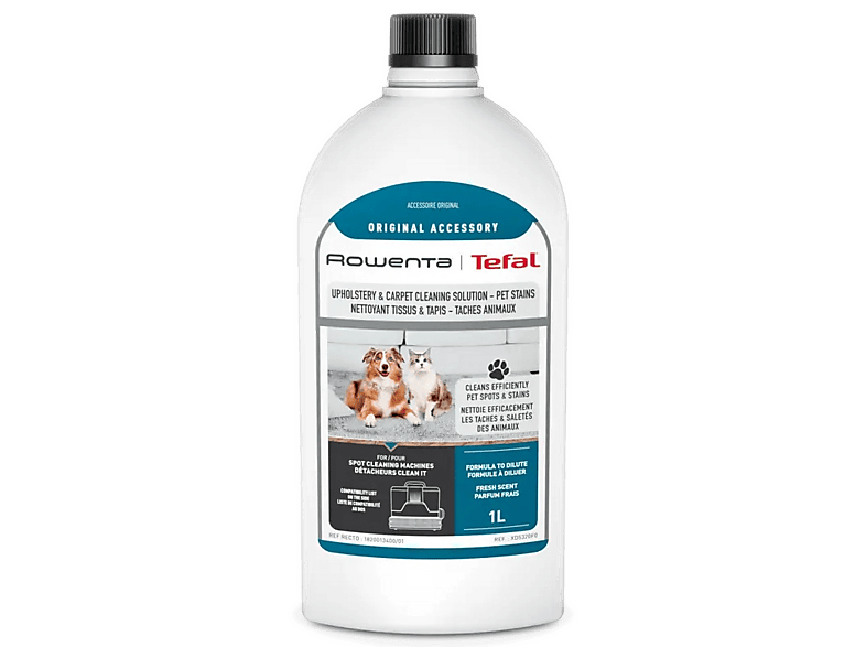 Płyn do czyszczenia tkanin i plam po zwierzętach ROWENTA XD5320F0 1l Wielokolorowy