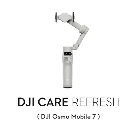 DJI Care Refresh Osmo Mobile 7 (dwuletni plan) - kod elektroniczny / TEL. 500 005 235