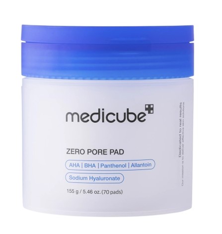 Medicube Zero Pore Pad Złuszczające Płatki do Twarzy 70 Sztuk