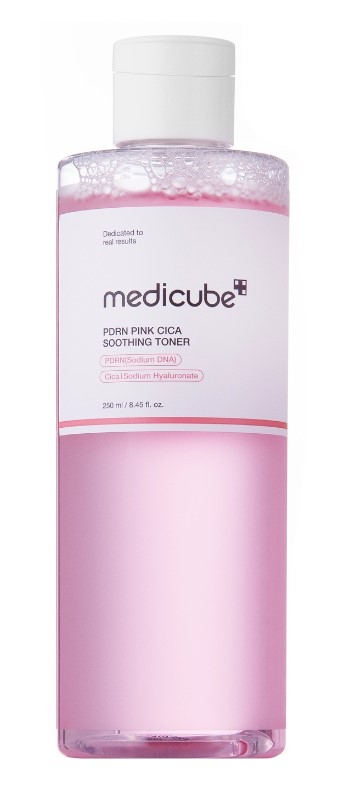 Medicube PDRN Pink Cica Soothing Toner Nawilżająco-Rozjaśniający Tonik do Twarzy 250ml