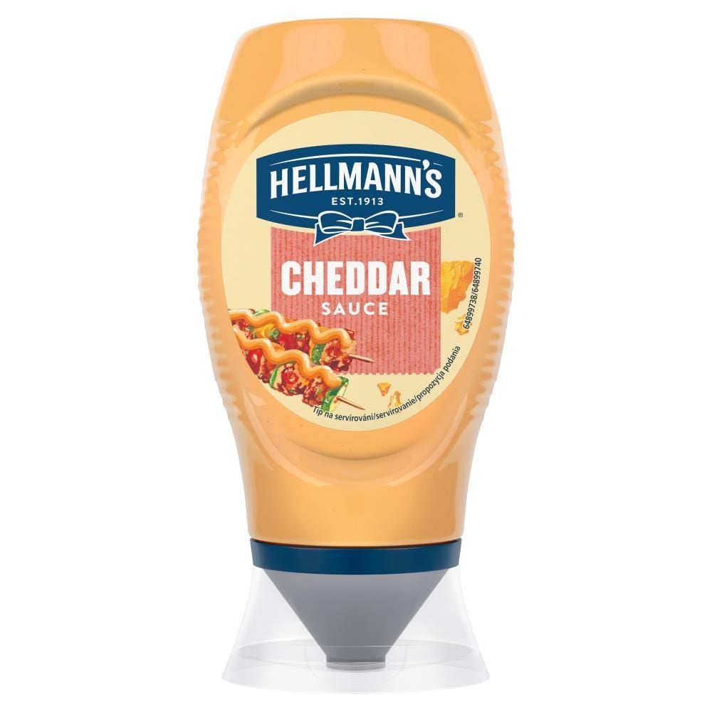 Hellmann's Sos o smaku sera cheddar 250 ml