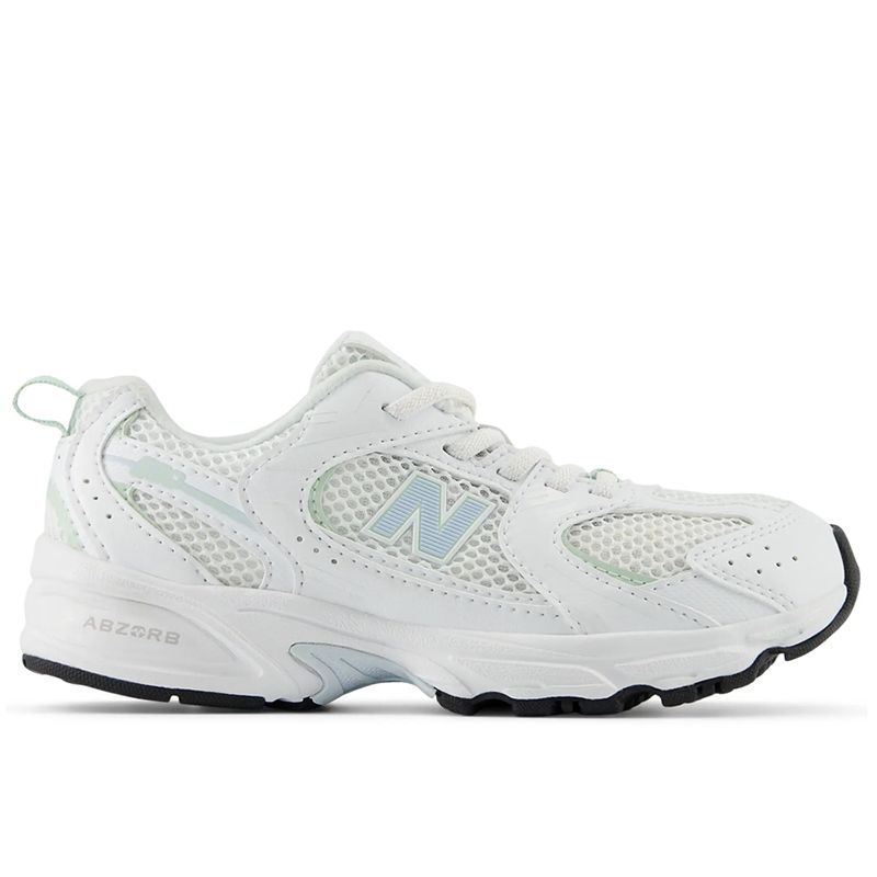 Buty dziecięce New Balance PZ530SP - białe