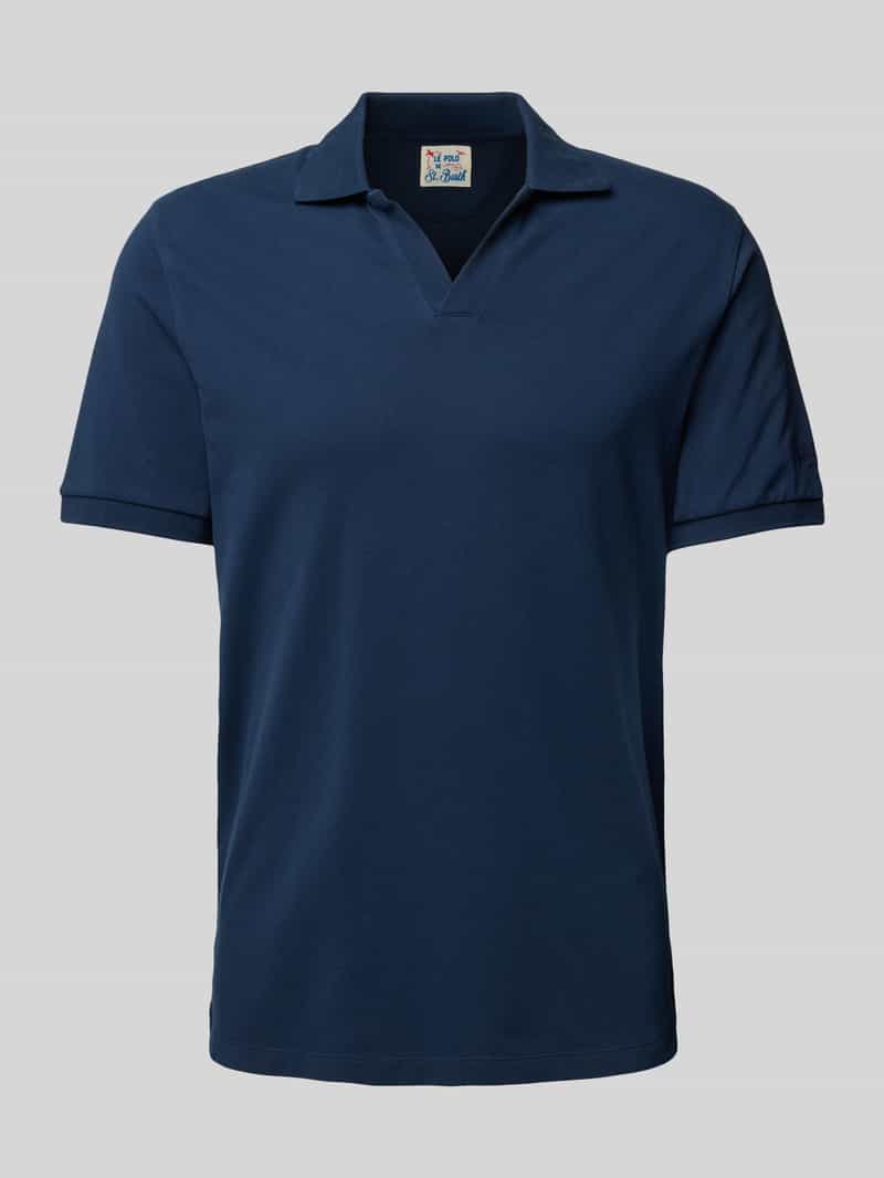 Koszulka polo o kroju regular fit z dekoltem w serek model ‘CHARLES’