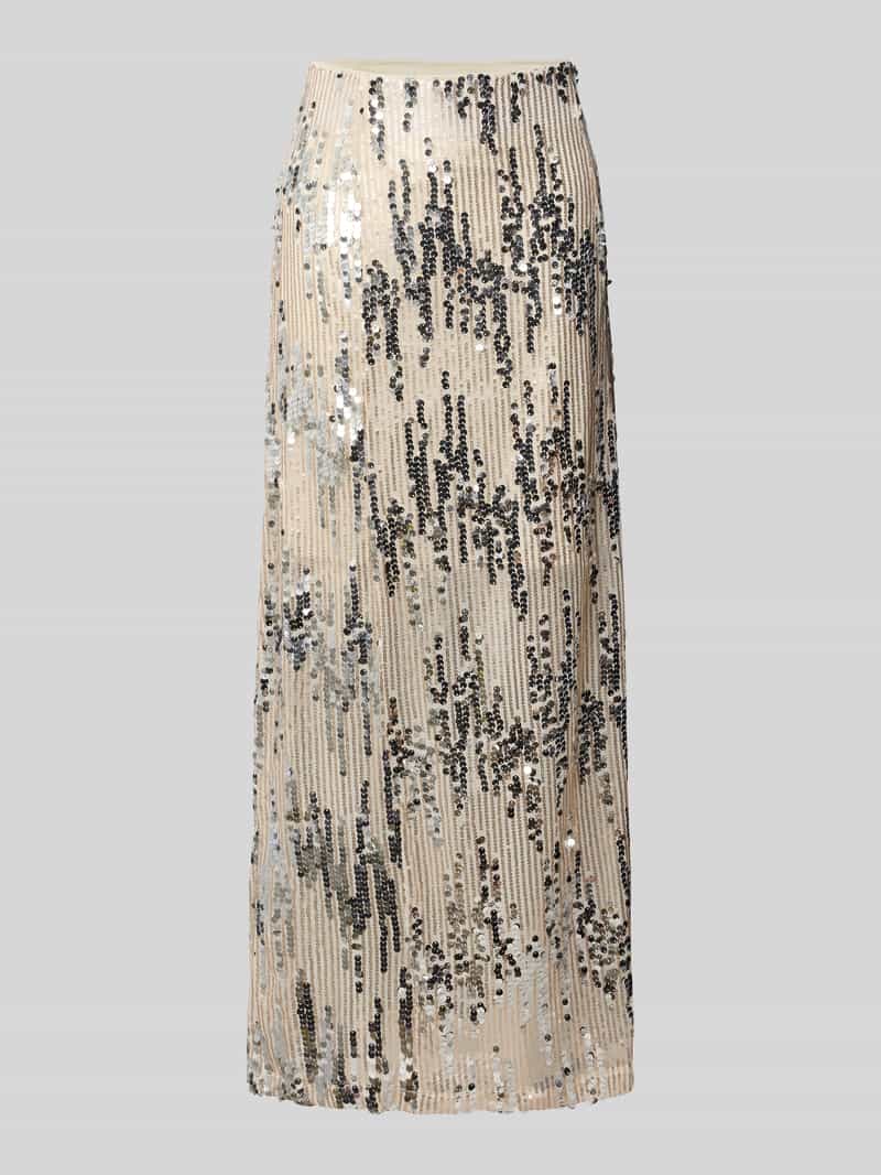 Spódnica midi z cekinami model ‘MAULINA’
