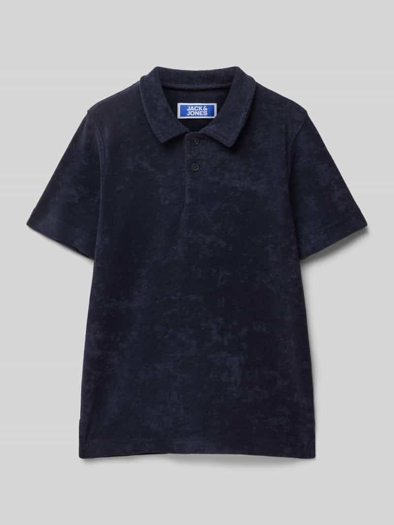 Koszulka polo o kroju regular fit z krótką listwą guzikową