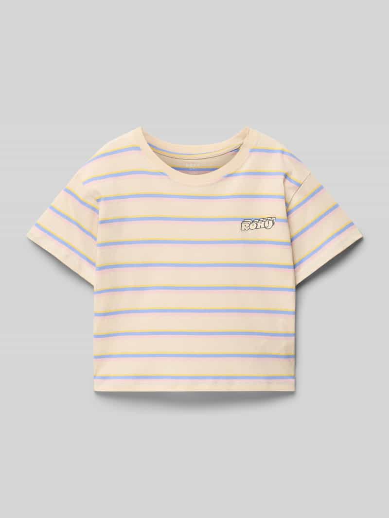 T-shirt z nadrukiem z logo model ‘NEVER SAW BLUE LIKE THAT’