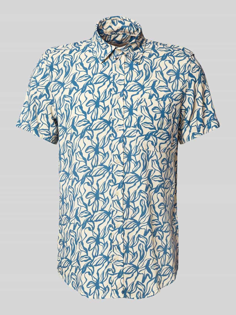 Koszula casualowa o kroju regular fit z rękawem o dł. 1/2 model ‘AVIAN’