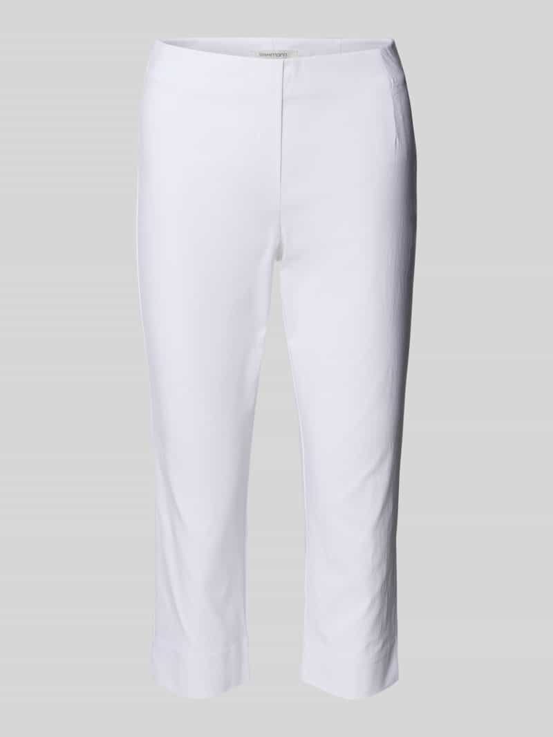 Spodnie capri z mieszanki wiskozy model ‘INA’