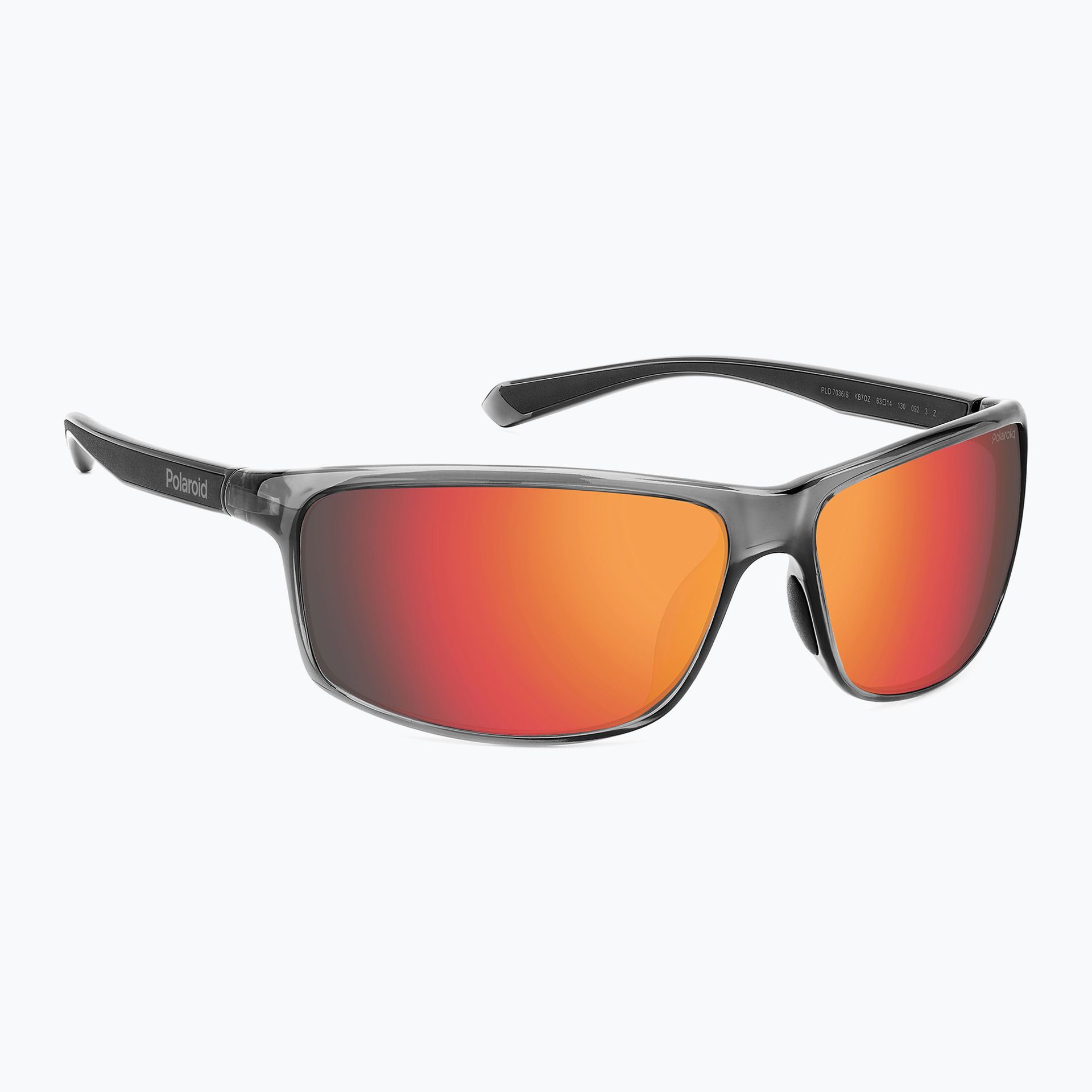 Okulary przeciwsłoneczne Polaroid PLD 7036/S grey/red multilayer polarized WYSYŁKA W 24H 30 DNI NA ZWROT