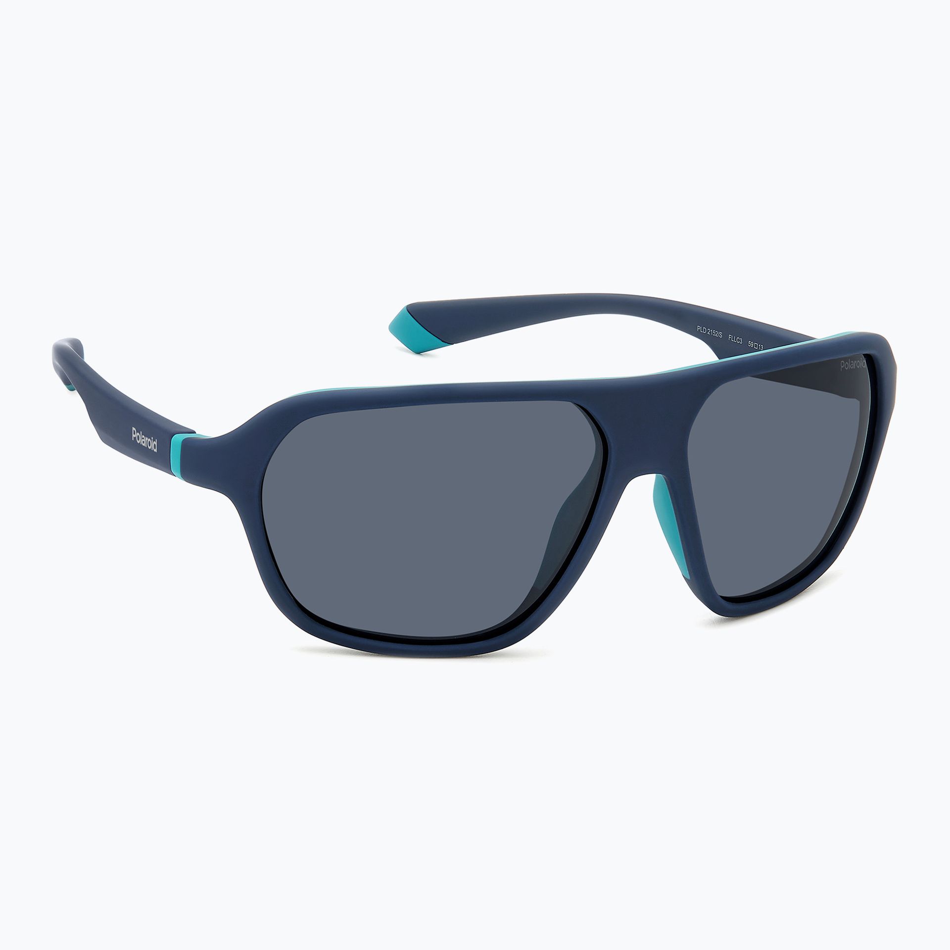 Okulary przeciwsłoneczne Polaroid PLD 2152/S matte blue/blue polarized WYSYŁKA W 24H 30 DNI NA ZWROT