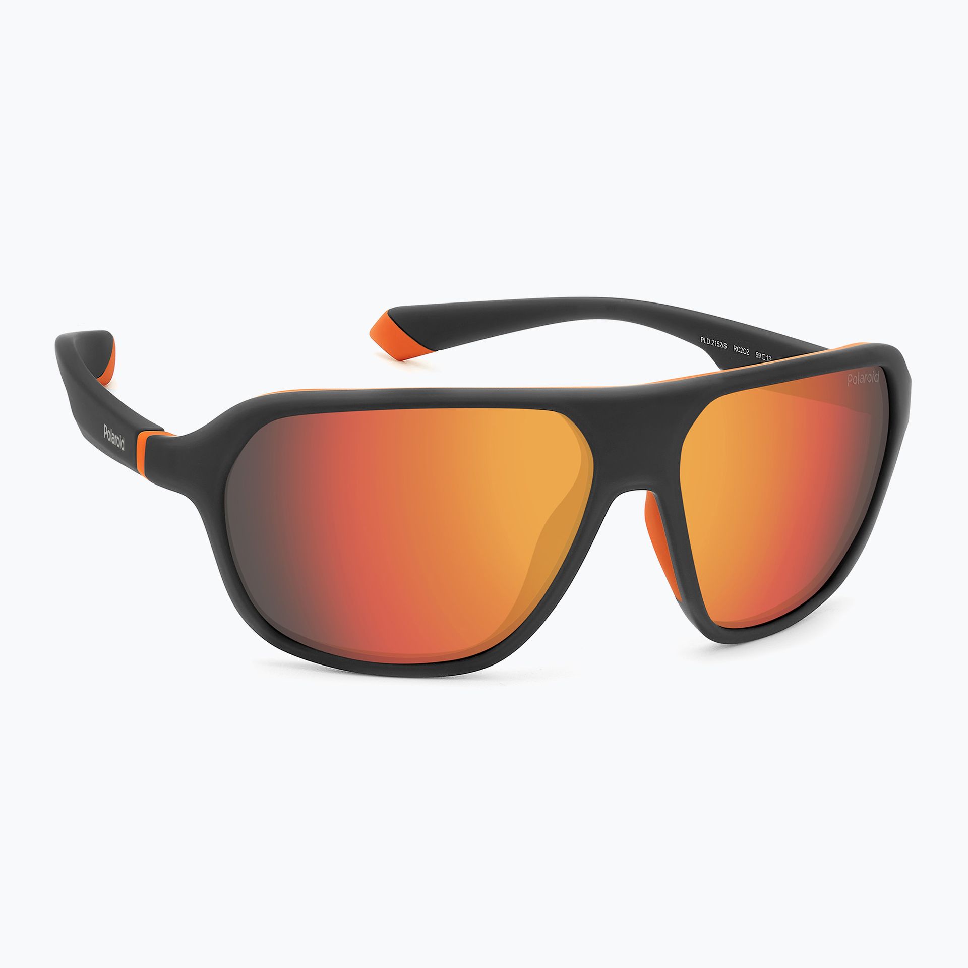 Okulary przeciwsłoneczne Polaroid PLD 2152/S matte black red/red multilayer polarized WYSYŁKA W 24H 30 DNI NA ZWROT