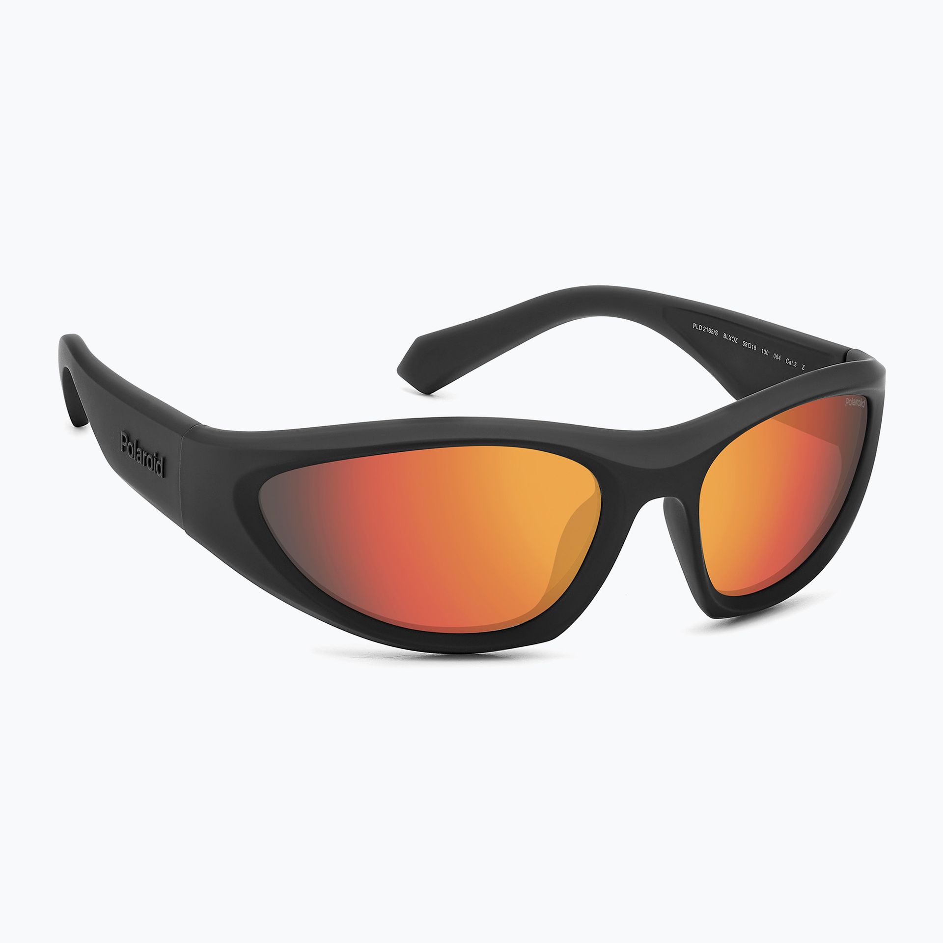 Polaroid PLD 2165/S Matte Black Red/Red Multilayer Polarized