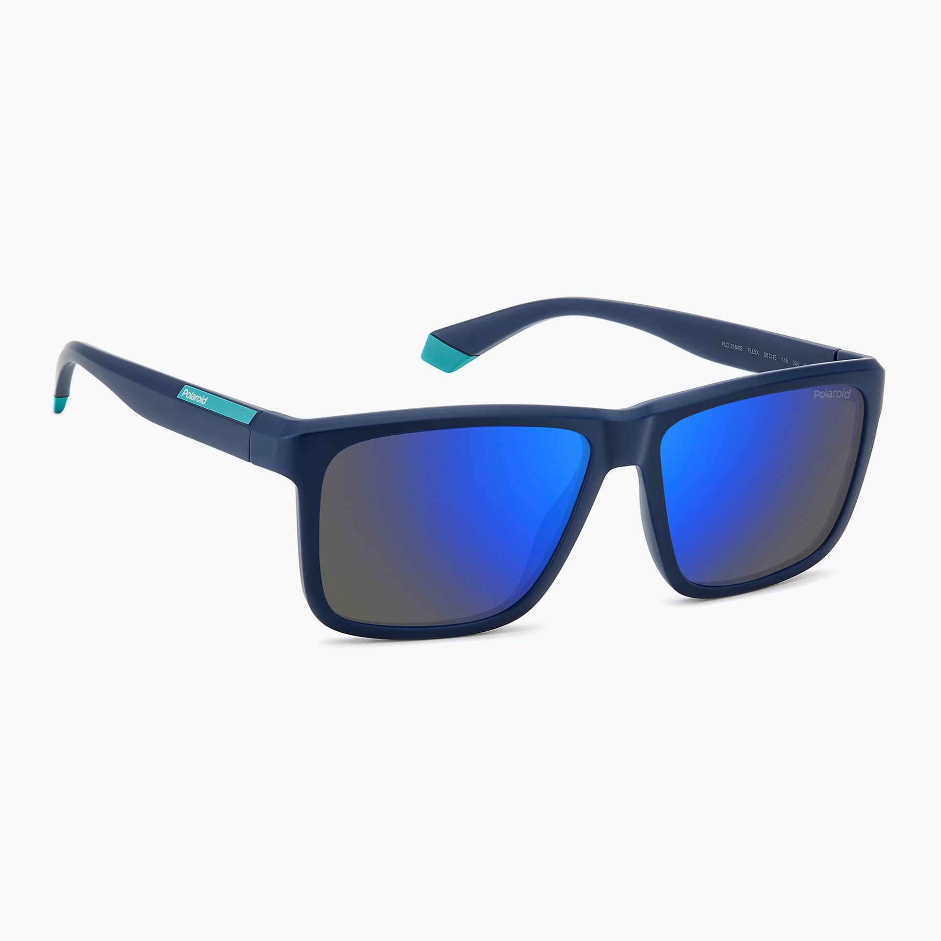 Polaroid PLD 2164/S Matte Blue/Blue Mirror Polarized