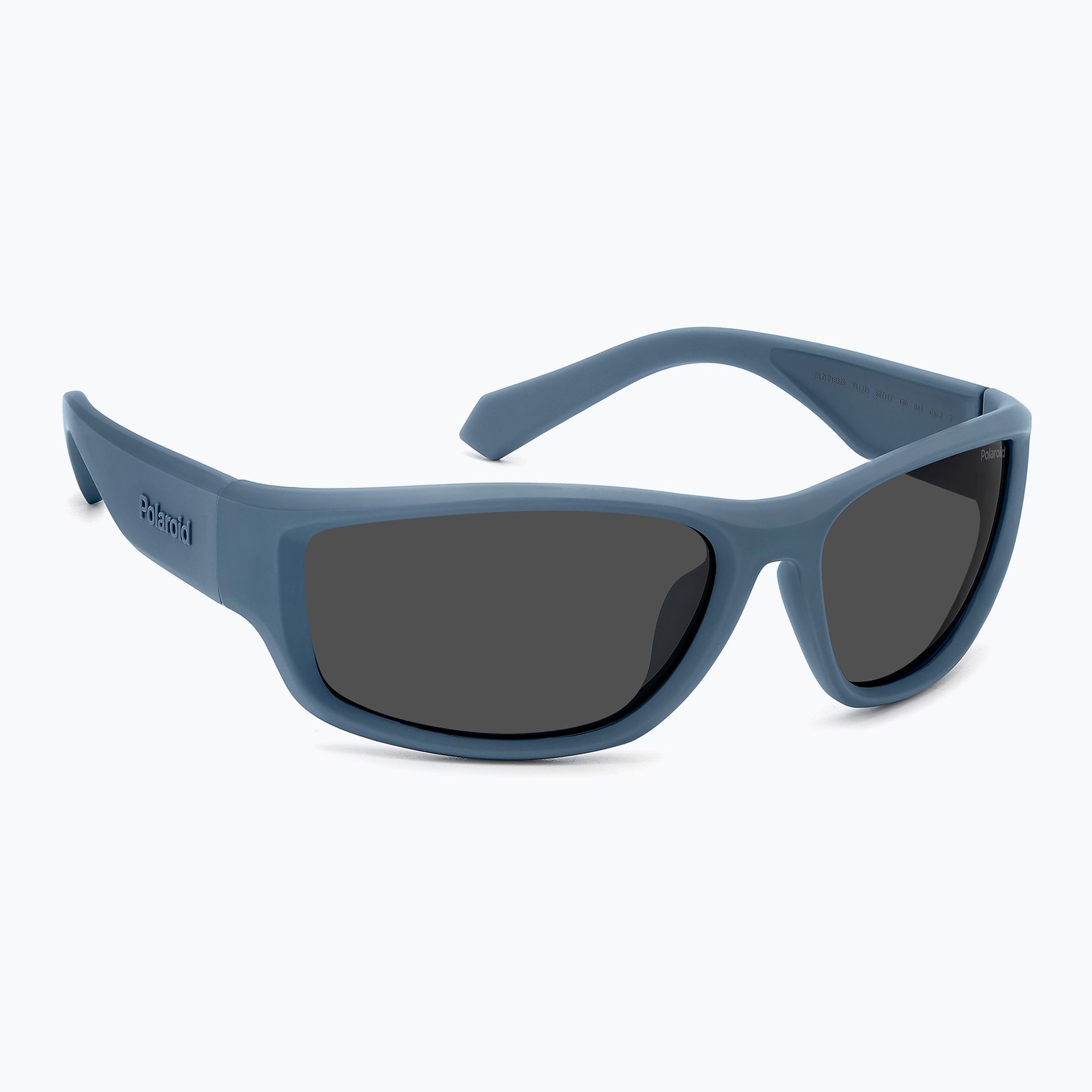 Okulary przeciwsłoneczne męskie Polaroid PLD 2166/S matte blue/grey polarized WYSYŁKA W 24H 30 DNI NA ZWROT