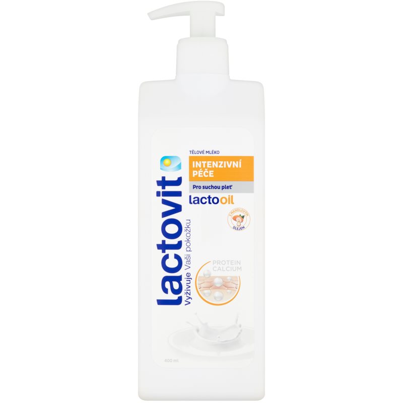 Lactovit Balsam do ciała intensywna opieka LACTOOIL Body Milk) 400 ml