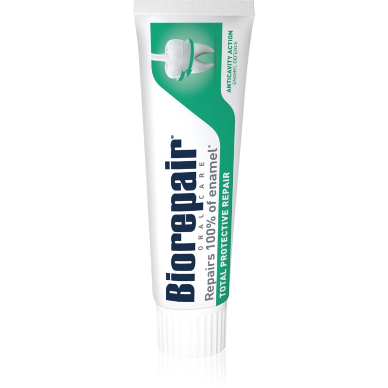 Biorepair BIOREPAIR Pełna ochrona - Pasta do zębów z cząsteczkami Microrepair naprawiająca powierzchnię szkliwa 75ml