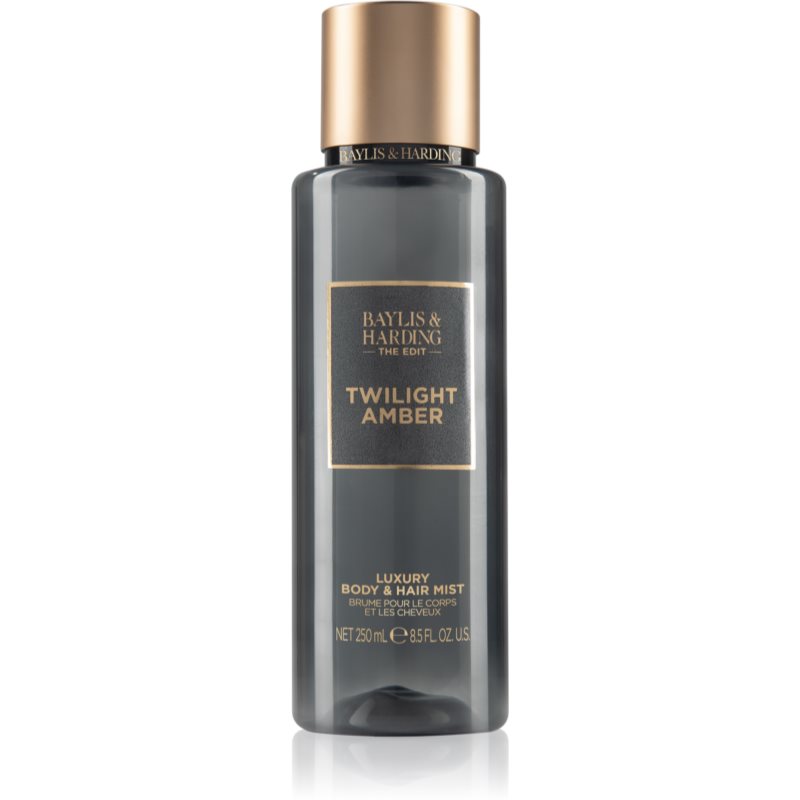 Baylis & Harding The Edit Twilight Amber perfumowany spray do ciała Amber, Vertiver & Vanilla 250 ml