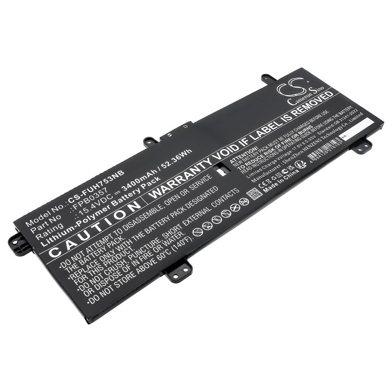 Fujitsu LifeBook CH75/E3 / CP790491-01 3400mAh 52.36Wh Li-Polymer 15.4V (Cameron Sino)