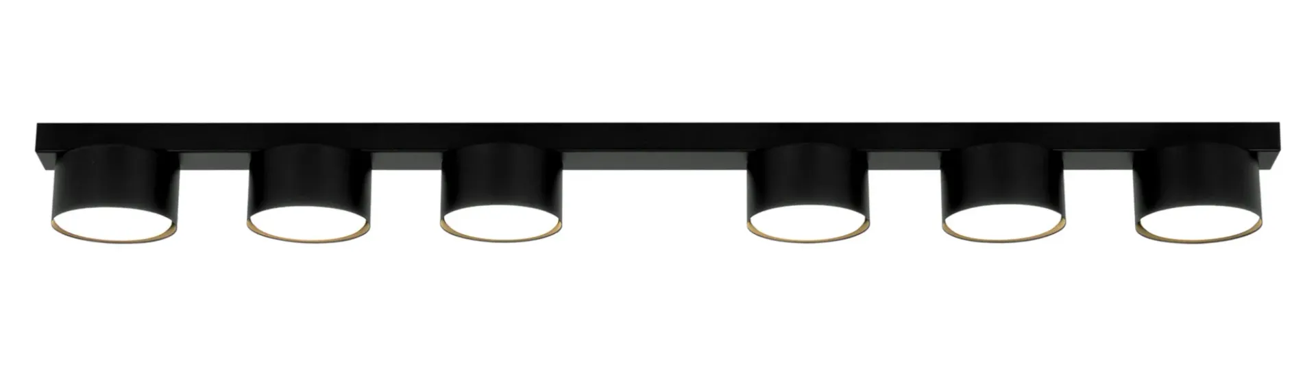 Lampa sufitowa punktowa czarna F6-E74