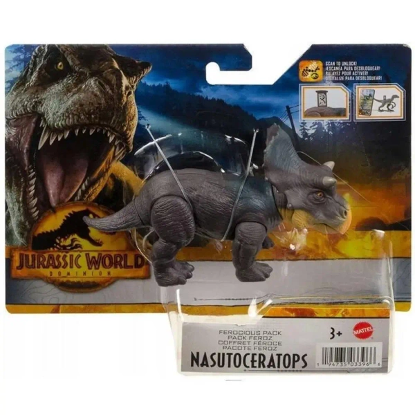 Jurassic World Dinozaur Figurka Nasutoceratops - Mattel