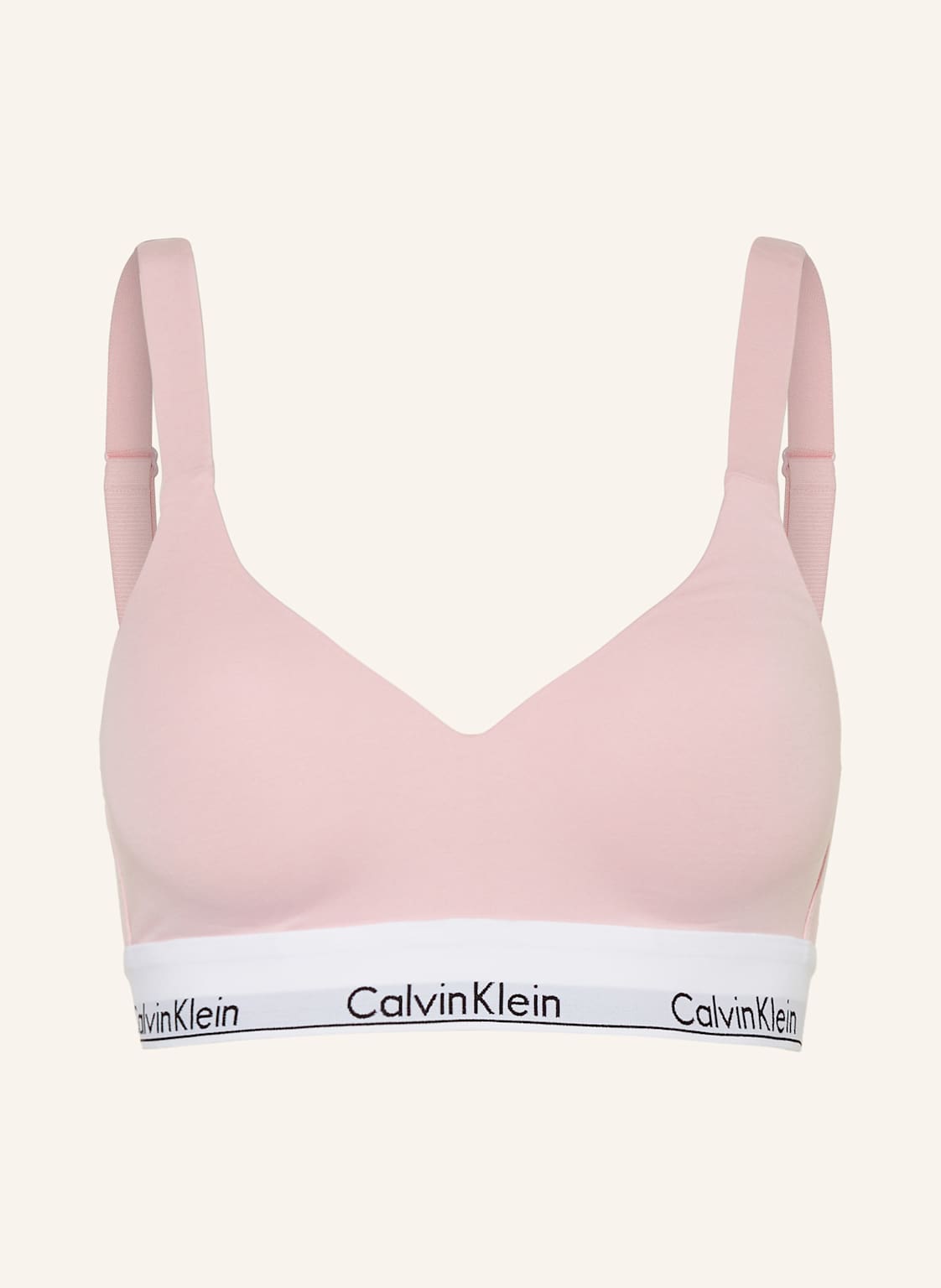 Calvin Klein Biustonosz Push-Up Icon Cotton Modal rosa