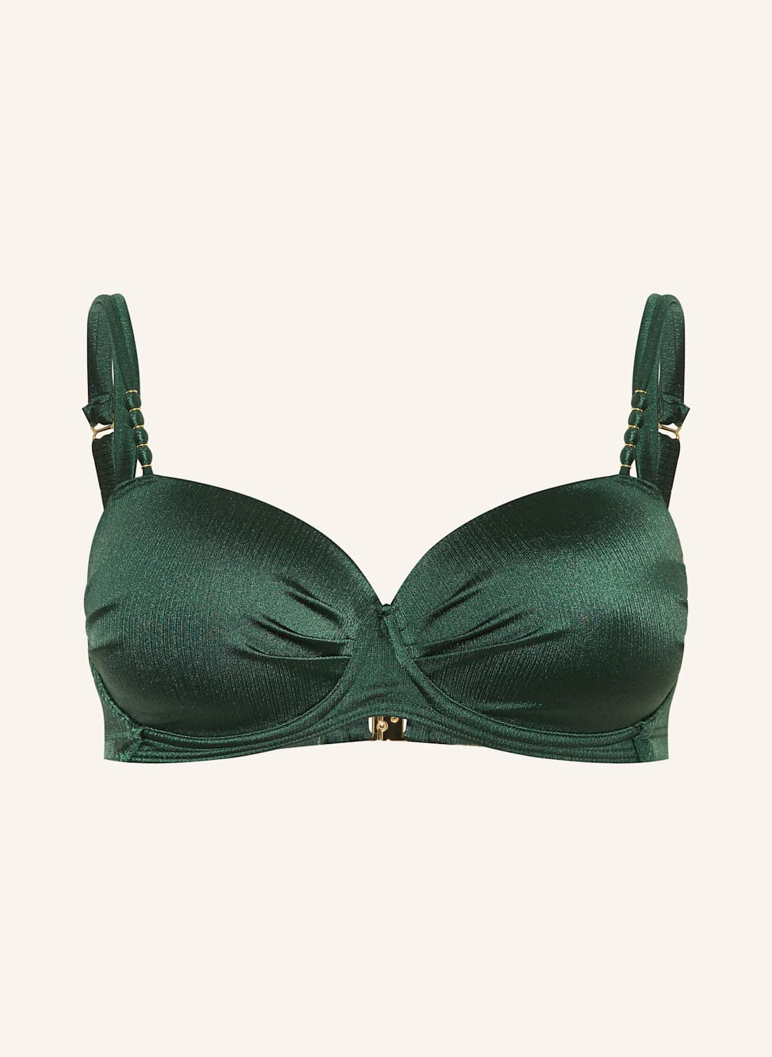 Cyell Góra Od Bikini Z Fiszbinami Treasure Green gruen
