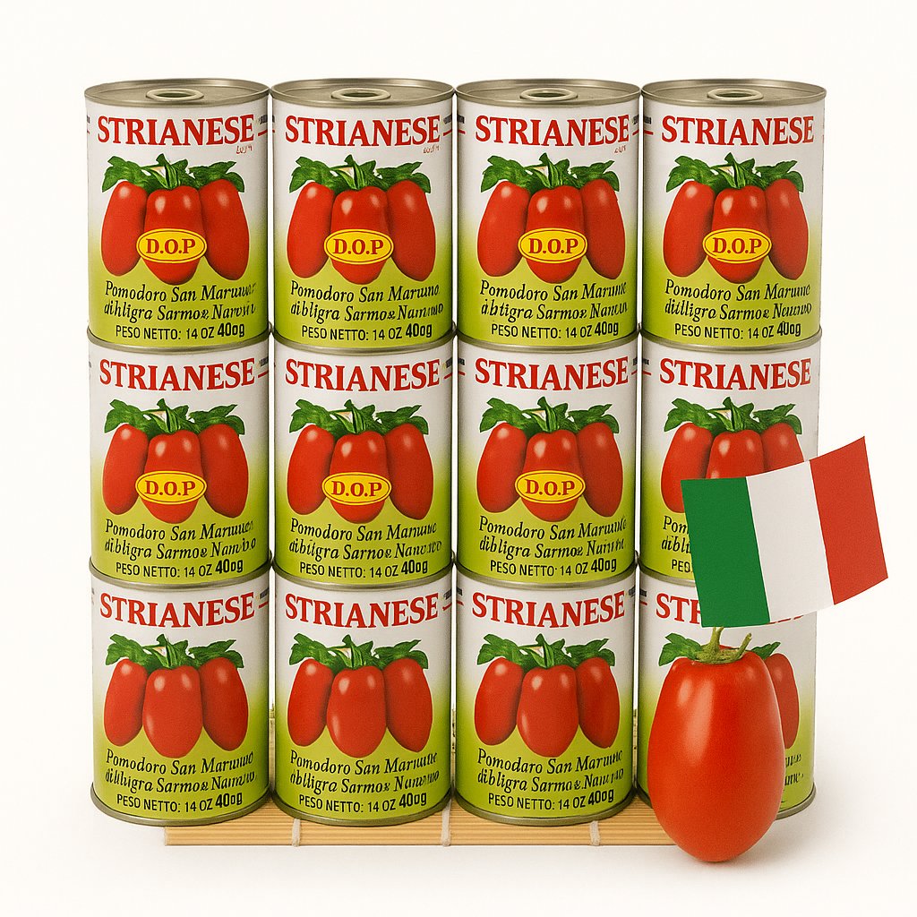 Pomidory San Marzano DOP 400g x12 sztuk - Strianese