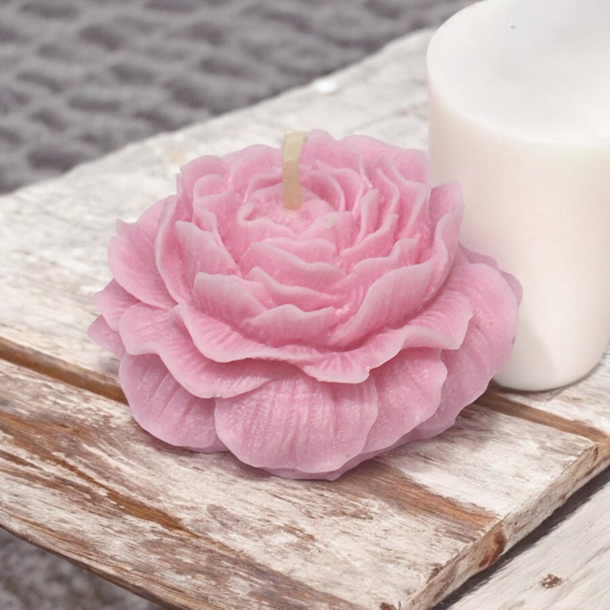 Świeca sojowa mini kwiat