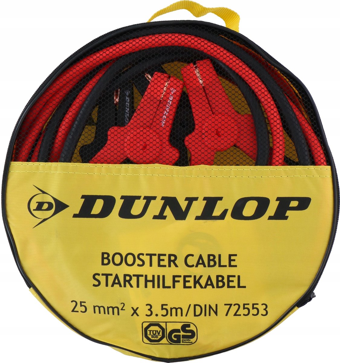 DUNLOP przewody KABLE ROZRUCHOWE do akumulatora 3,5 m 25 mm 350A