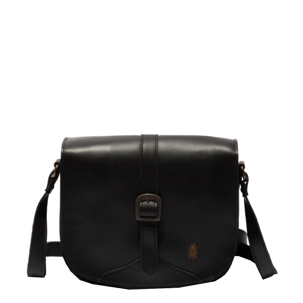 Torebka damska Fly London GLOU 751 skórzana czarny P974751000