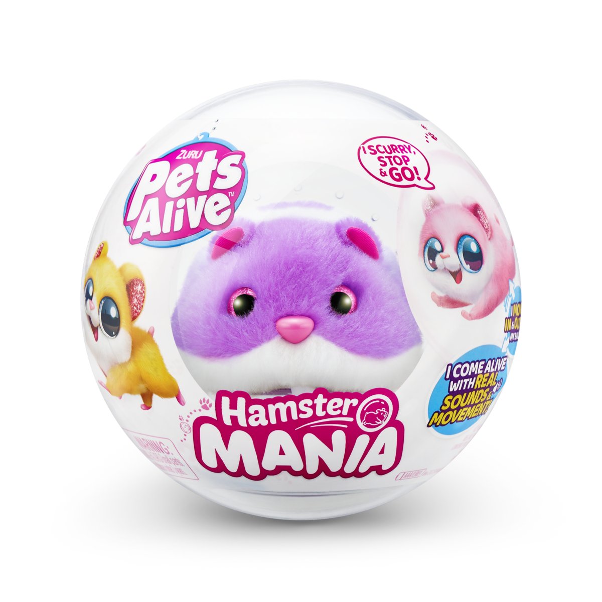 Zuru Pets Alive Interaktywny Chomik