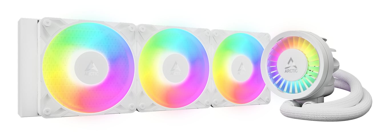 ARCTIC Liquid Freezer III Pro 360 A-RGB (White) Procesor Zestaw do chłodzenia płynami 12 cm Biały 1 szt. ACFRE00188A
