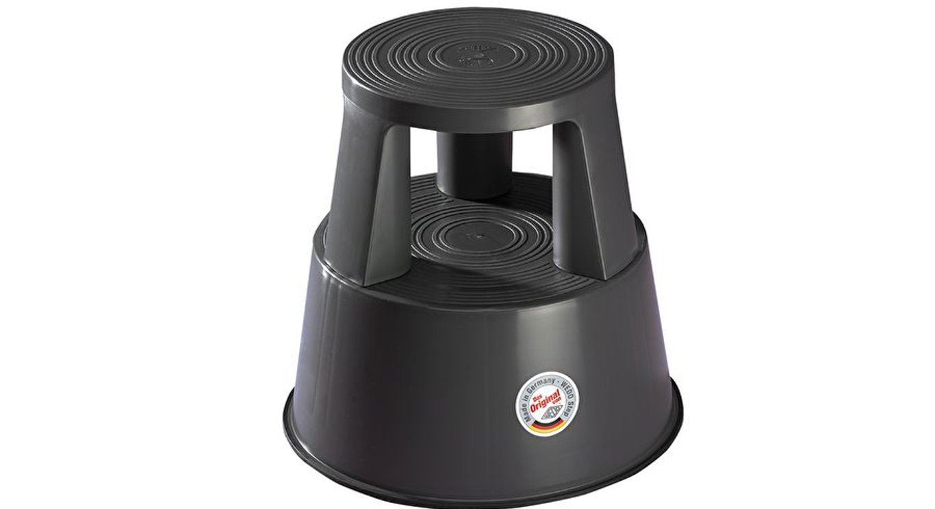 Wedo 212 212 taboret ze schodkiem Polipropylen (PP) Szary