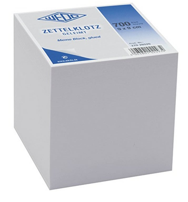 Wedo 270 26500 samoprzylepne etykiety Biały 700 szt.