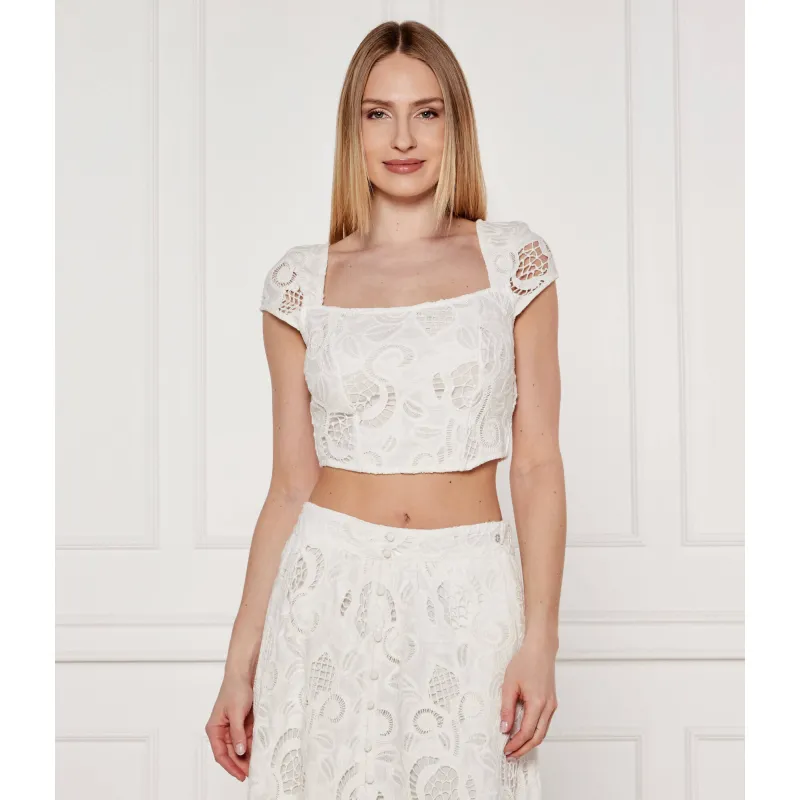 GUESS Top DOMITILLE Cropped Fit