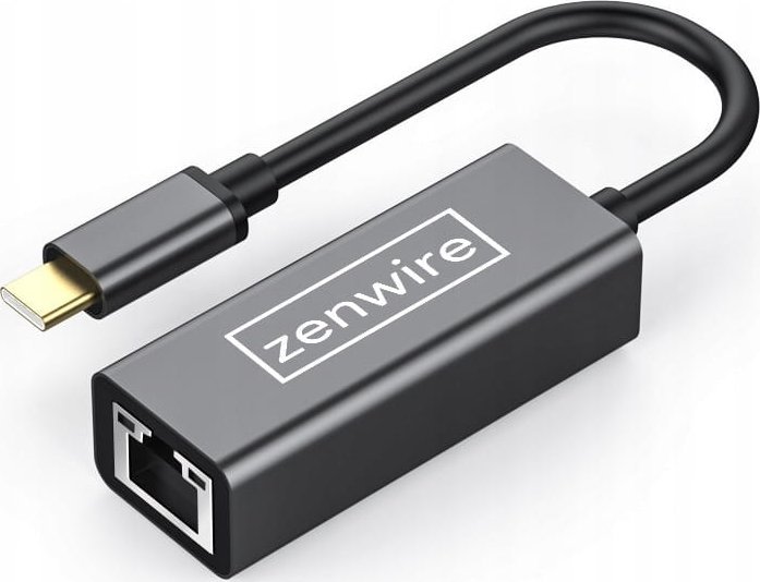 Karta sieciowa Zenwire Karta Sieciowa 1000 Mbps HUB USB-C 3.1 Fast Ethernet Przejściówka Adapter Zenwire YG-2121