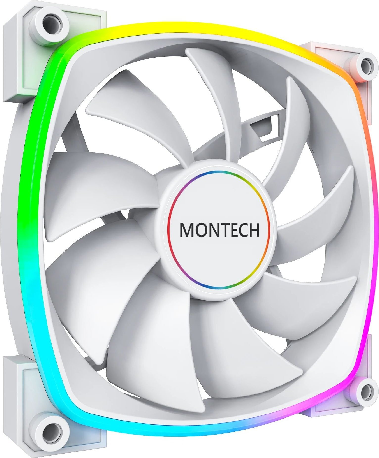 Montech Montech AX140 PWM ARGB Lüfter - 140mm, weiß AX140W