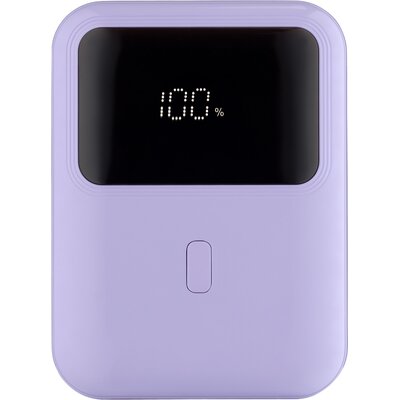 QUALO QPB10-LD-20-09 10000 mAh 20W Liliowy