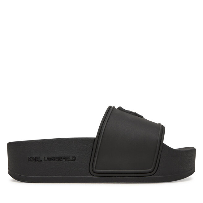 Klapki KARL LAGERFELD Kondo Maxi KL80819M Czarny